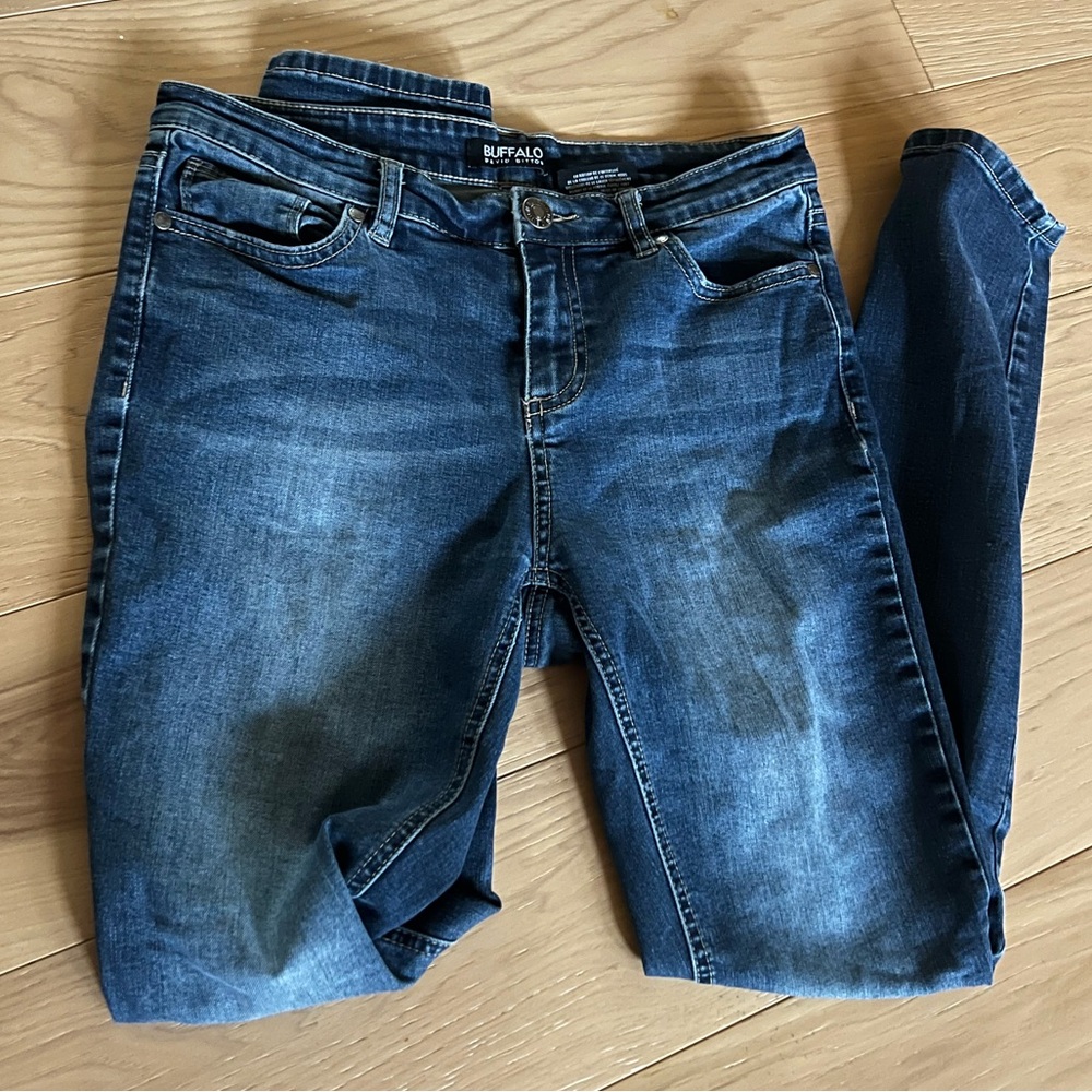 Buffalo David Bitton Dark Blue Jeans